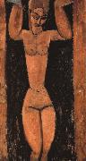 Amedeo Modigliani, Caryatid